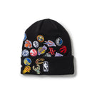 ベーシック カフニット チームロゴ オールオーバー NBA ブラック - 14670068 - OSFM | NEW ERA ニューエラ公式オンラインストア