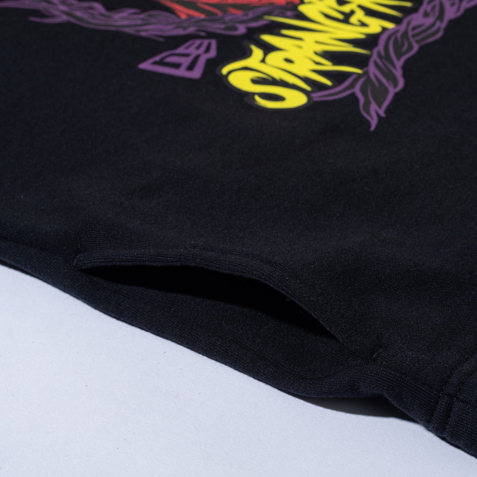 裏毛 プルオーバーフーディー NETFLIX STRANGER THINGS ストレンジャー・シングス Vecna ブラック - 14873638-S | NEW ERA ニューエラ公式オンラインストア