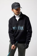 ブランドのギフト ERA NEW ハーフジップ スウェット テック ブラック ゴルフ | メンズウェア