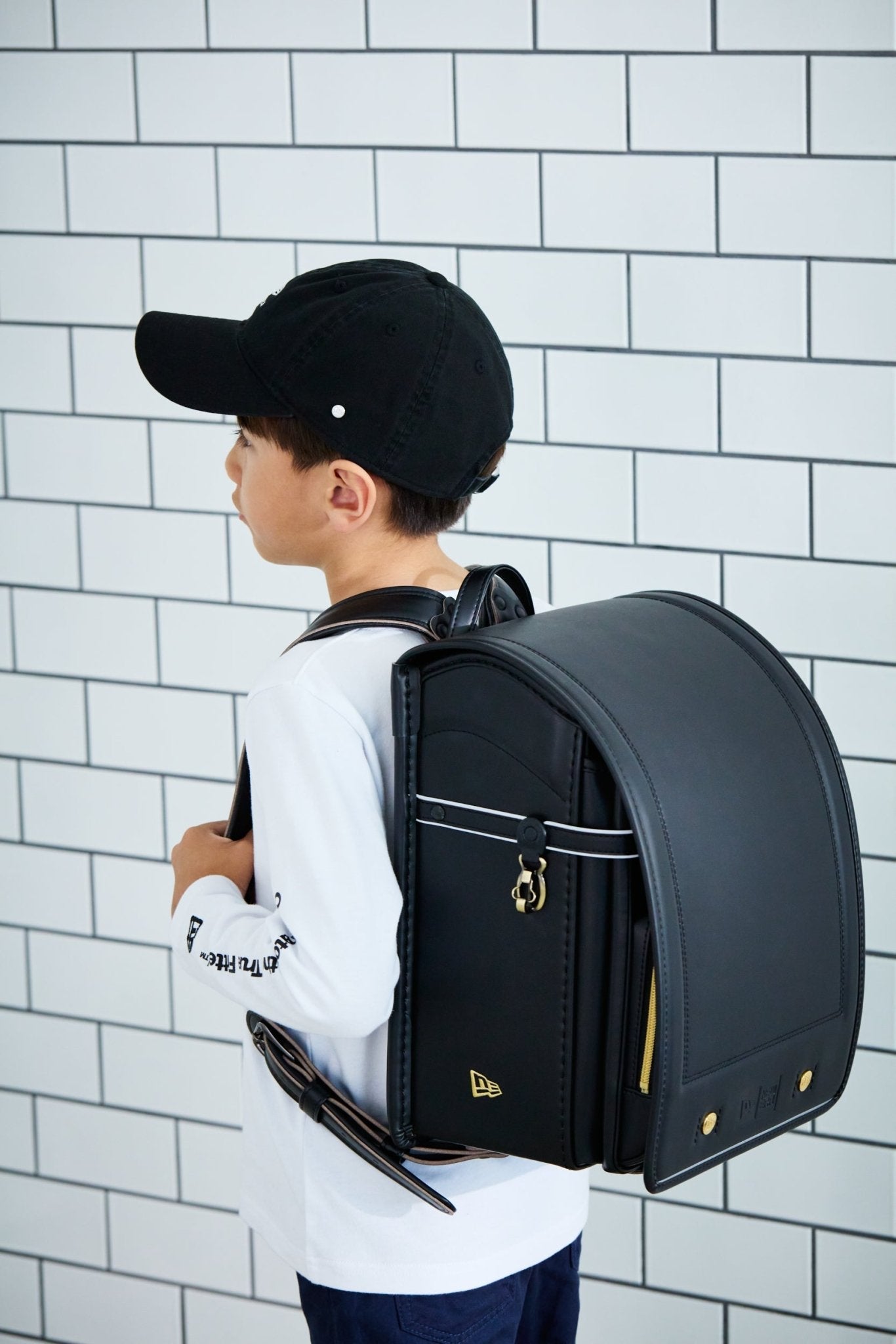 キッズ NEW ERA ニューエラ ランドセル ブラック × ゴールド 3