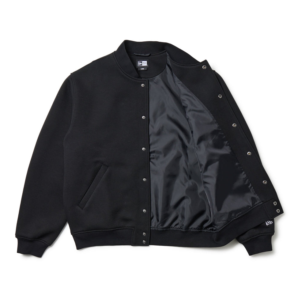 テックスウェット バーシティージャケット NEW ERA ブラック | ゴルフ - 14669830 - S | NEW ERA ニューエラ公式オンラインストア