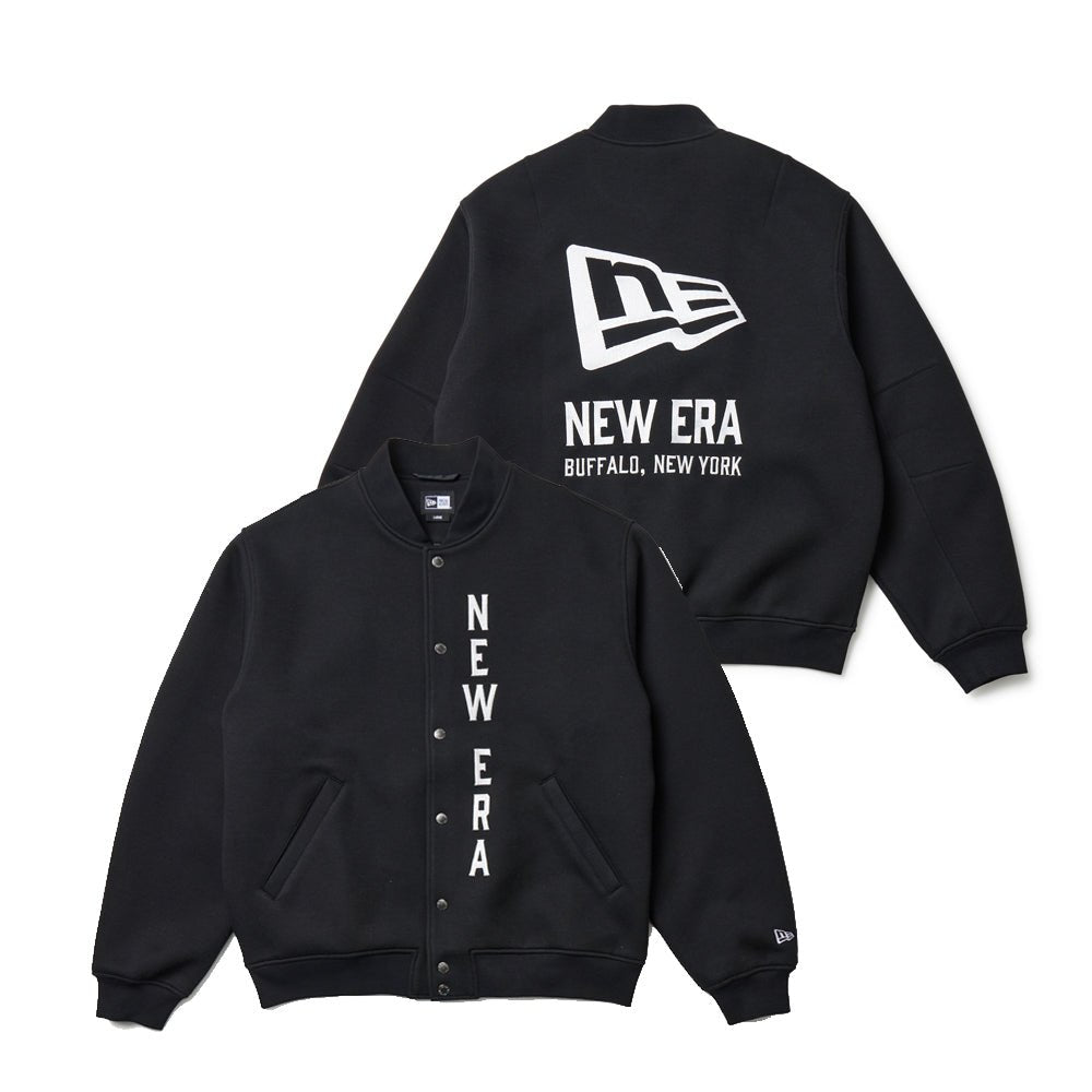 テックスウェット バーシティージャケット NEW ERA ブラック | ゴルフ