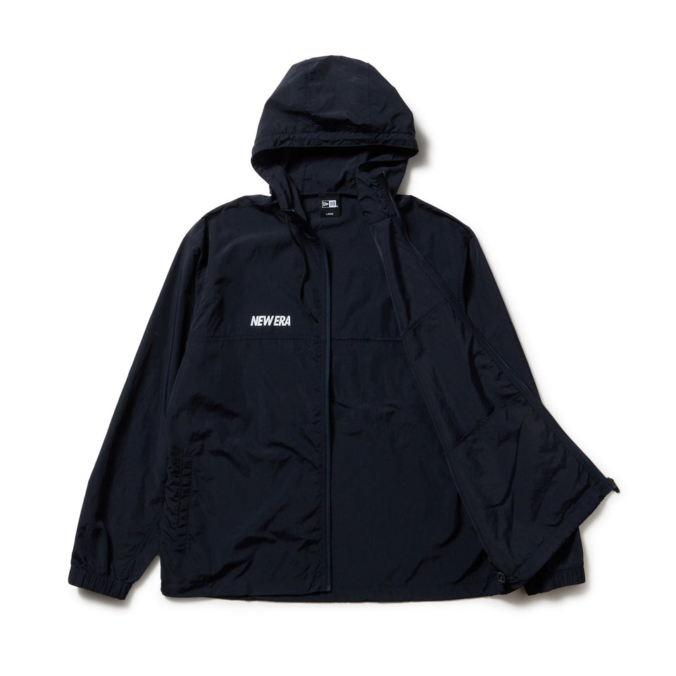 NEWERA ブラック ナイロン ウーブン セットアップ ナイロン ウーブン トラックジャケット NEW ERA ネイビー