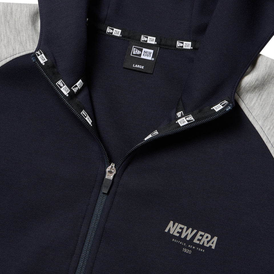 テックスウェット フルジップ フーディー NEW ERA 1920 ネイビー/グレー | パフォーマンスアパレル - 14674792 - S | NEW ERA ニューエラ公式オンラインストア