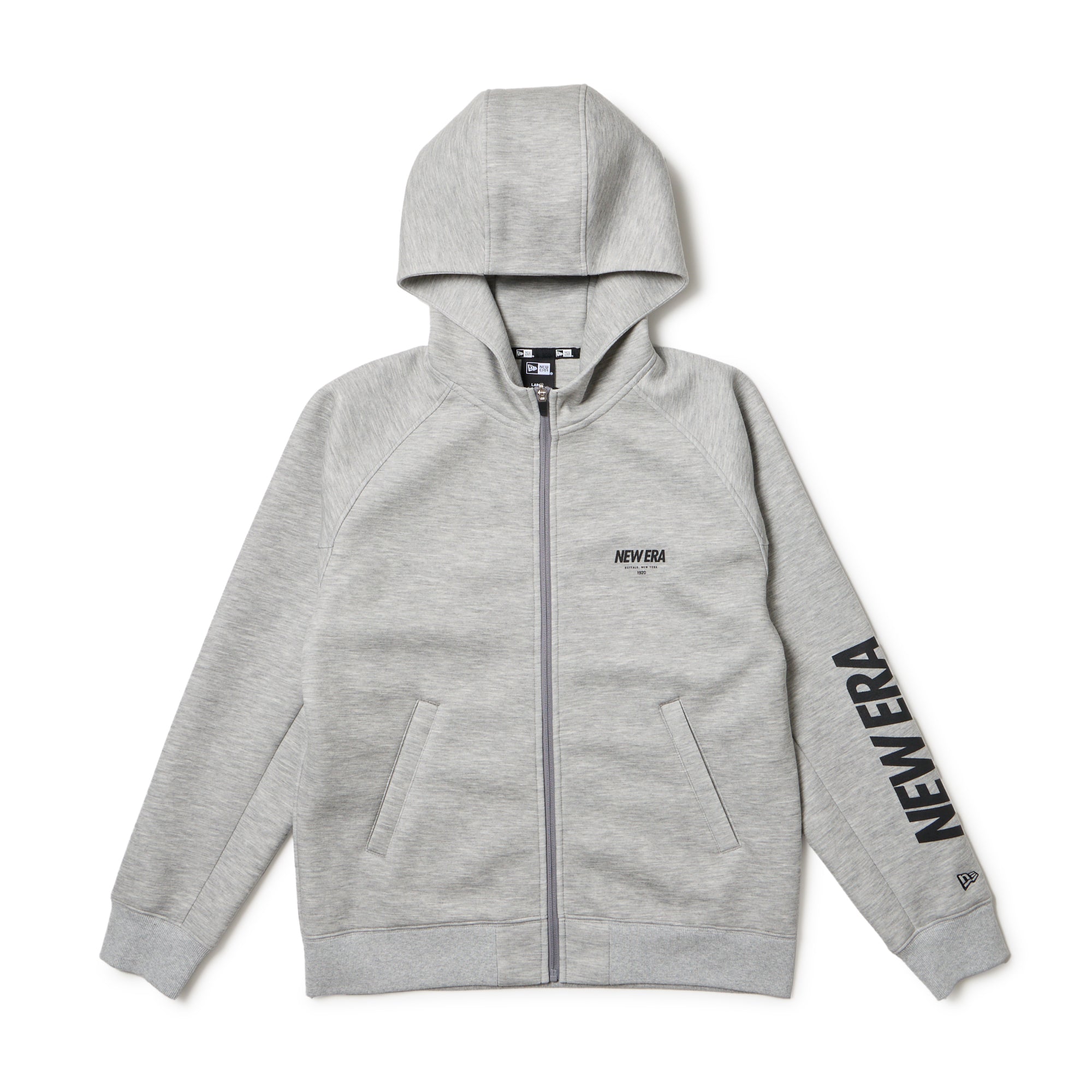 テックスウェット フルジップ フーディー NEW ERA 1920 グレー