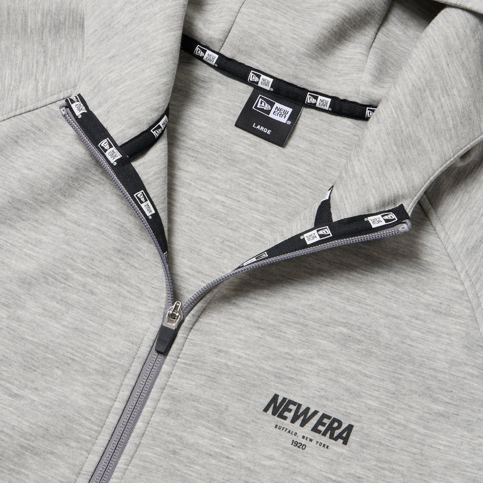 テックスウェット フルジップ フーディー NEW ERA 1920 グレー