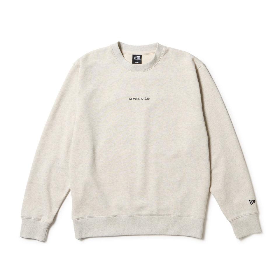 裏毛 スウェット クルーネック NEW ERA 1920 オートミール - 14682649 - S | NEW ERA ニューエラ公式オンラインストア