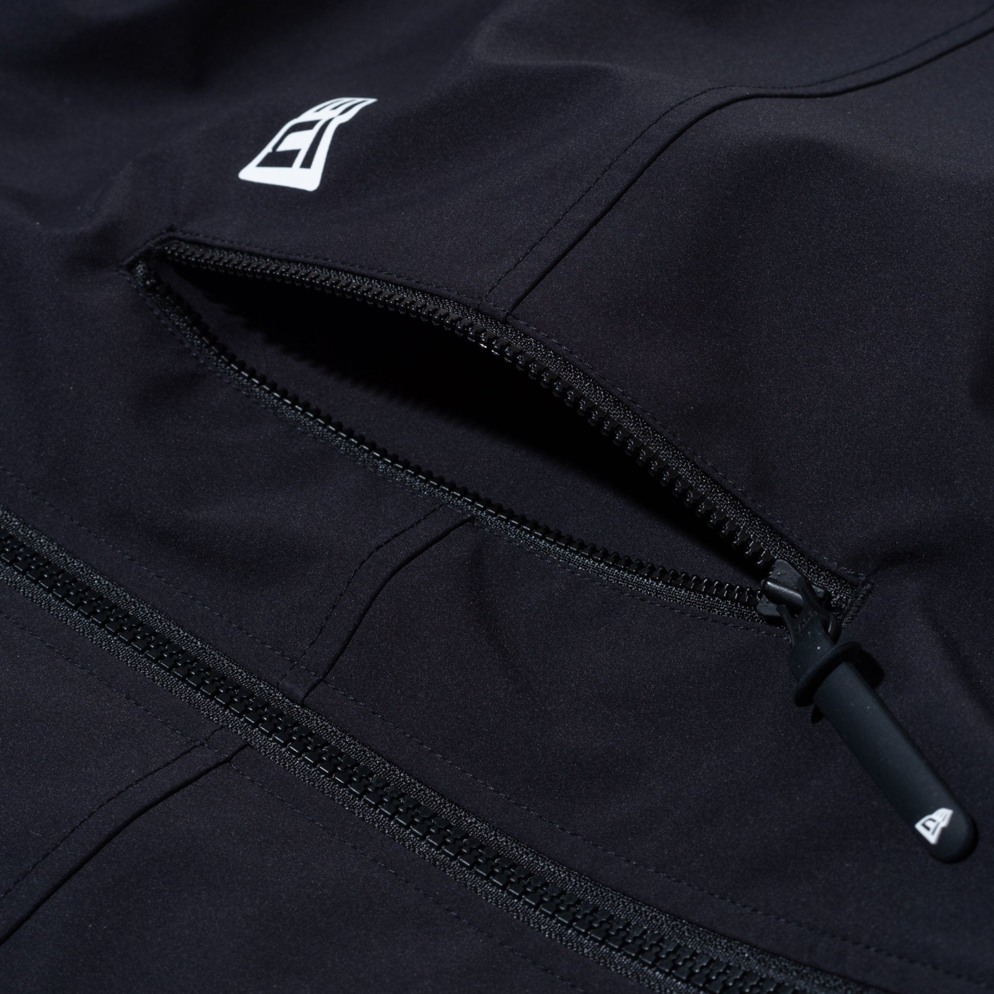 スノージャケット NEW ERA SNOWBOARDING ワードマークロゴ ブラック 7