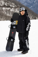 スノージャケット NEW ERA SNOWBOARDING ワードマークロゴ ブラック - 14380231 - XS | NEW ERA ニューエラ公式オンラインストア