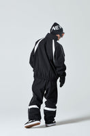 スノートラックジャケット NEW ERA SNOWBOARDING パイピング ブラック - 14380233 - XS | NEW ERA ニューエラ公式オンラインストア