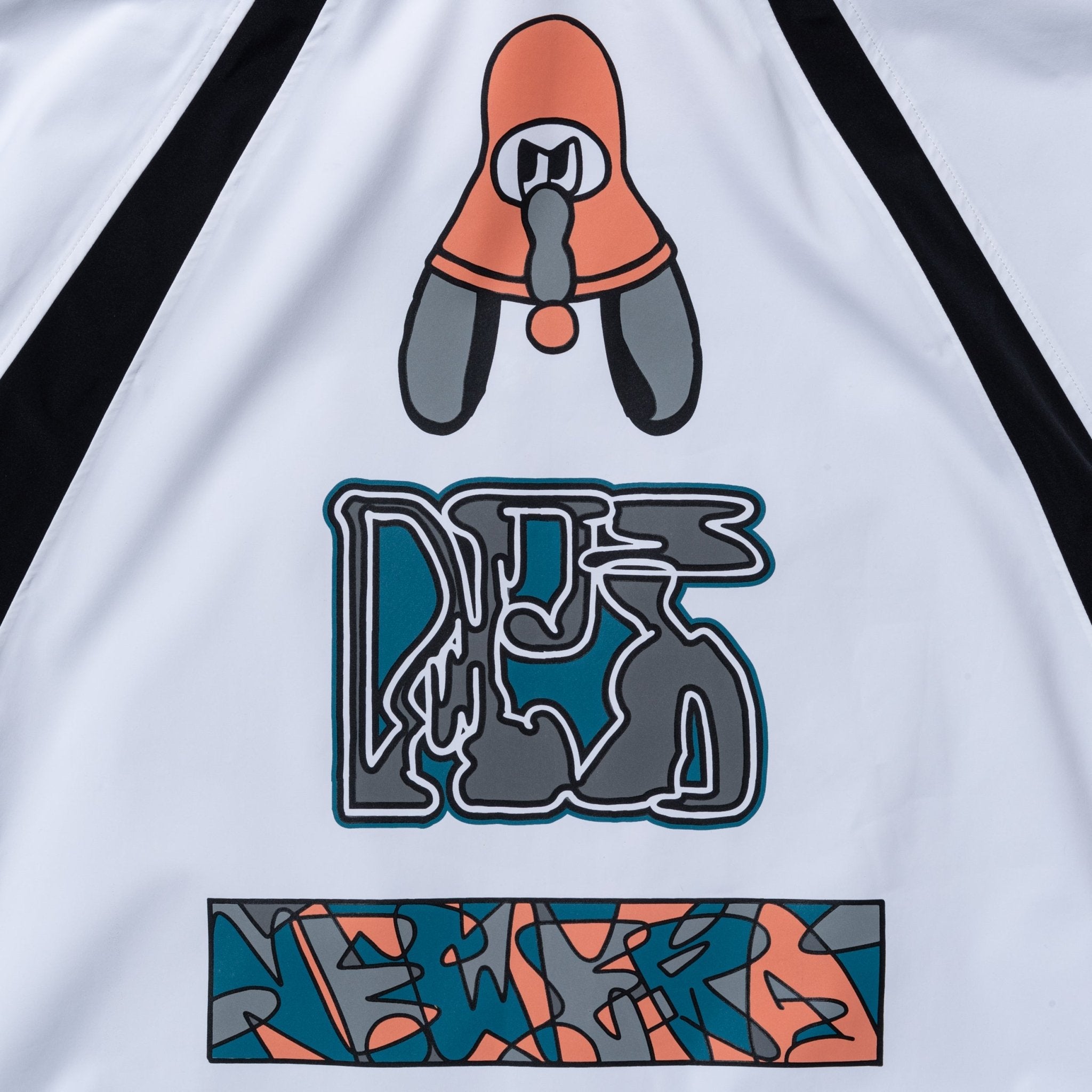 スノートラックジャケット NEW ERA SNOWBOARDING SHINKNOWNSUKE パイピング ホワイト 9