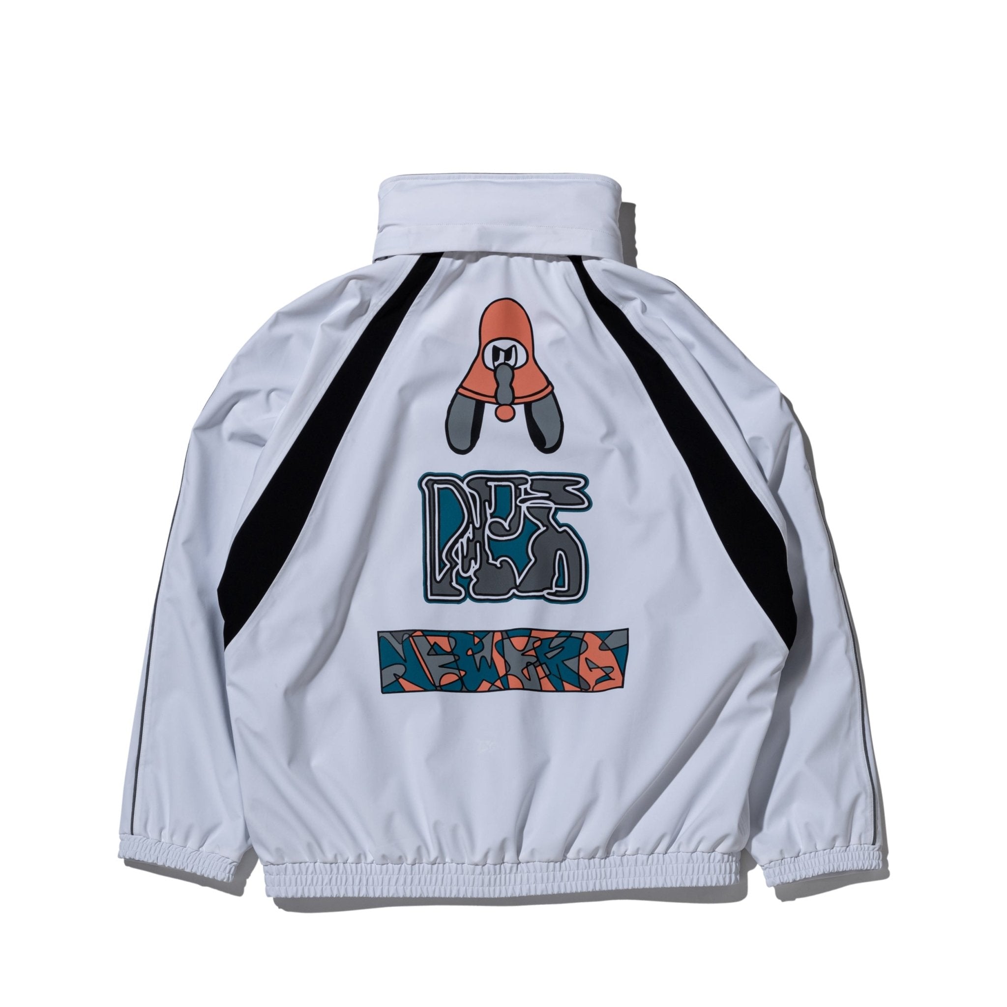 スノートラックジャケット NEW ERA SNOWBOARDING SHINKNOWNSUKE パイピング ホワイト 7