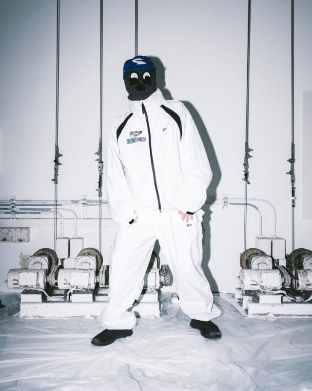 スノートラックジャケット NEW ERA SNOWBOARDING SHINKNOWNSUKE パイピング ホワイト 3