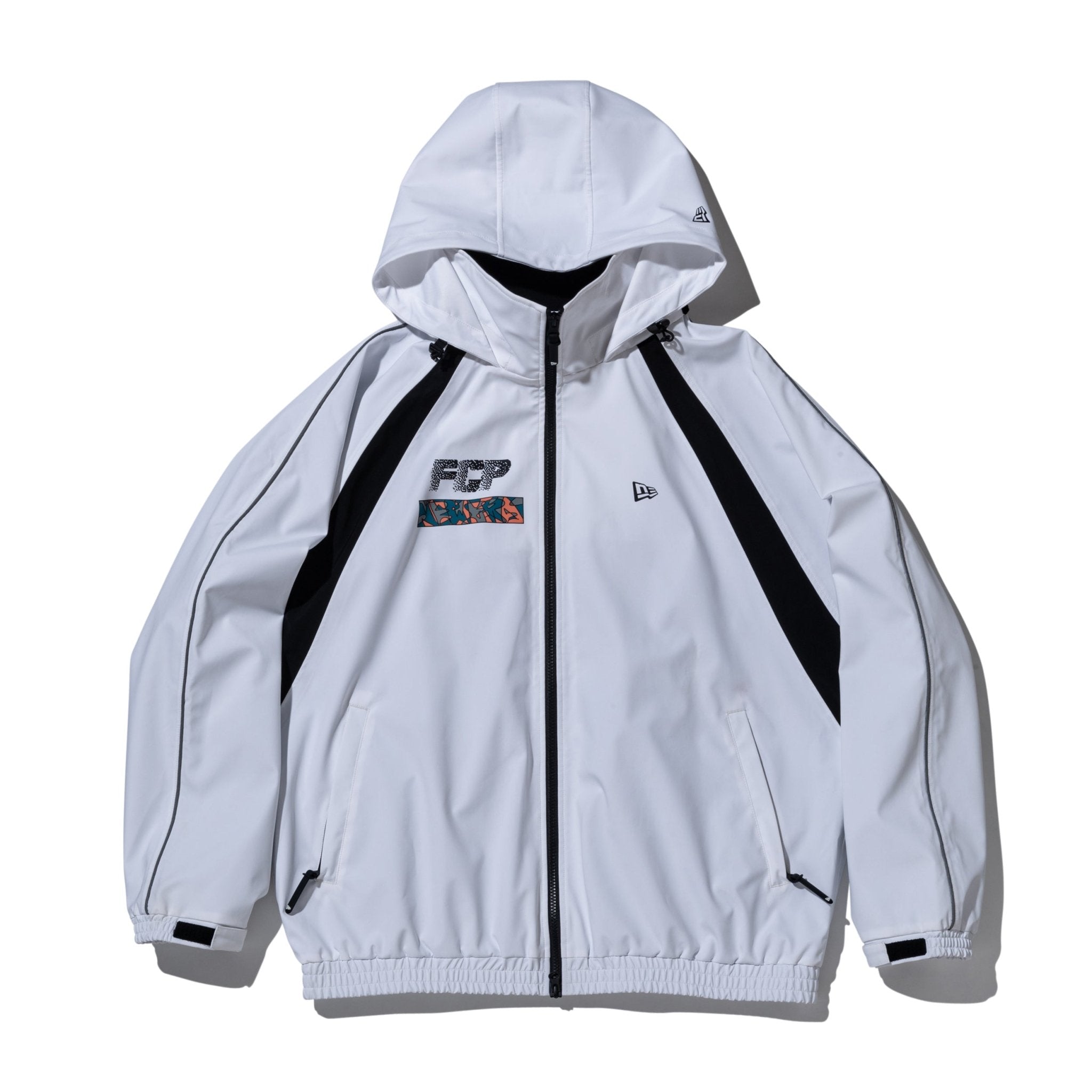 スノートラックジャケット NEW ERA SNOWBOARDING SHINKNOWNSUKE パイピング ホワイト 2