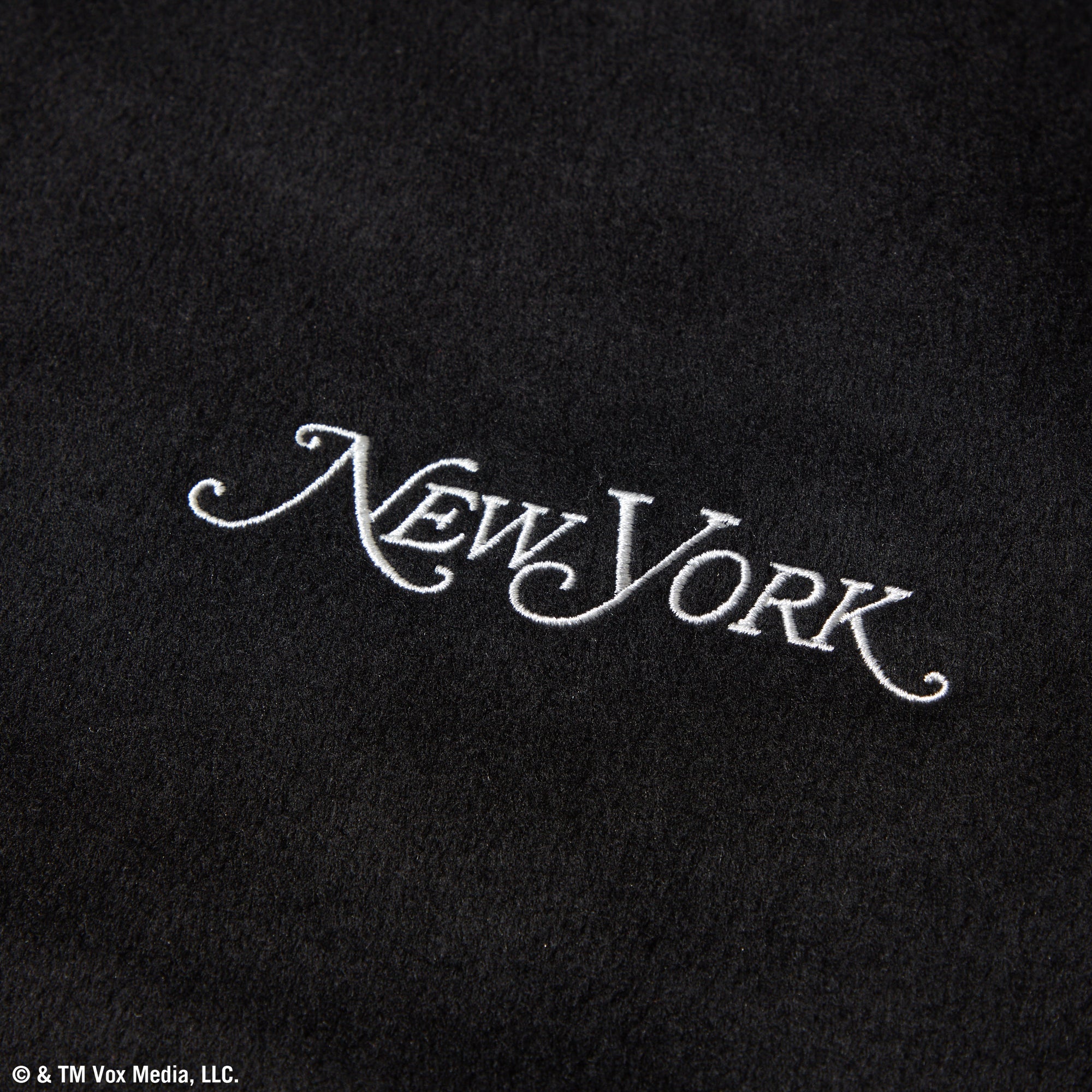 メルトン ヴァーシティジャケット New York Magazine ブラック 8