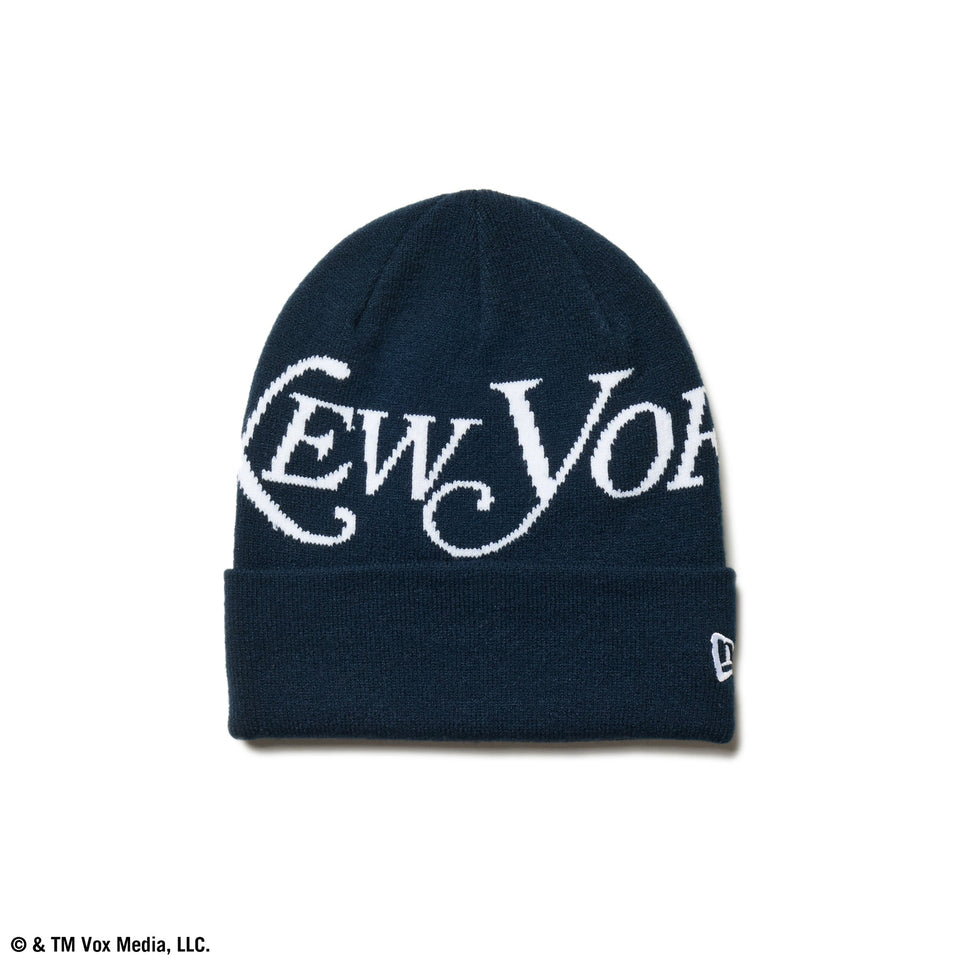 ベーシック カフニット New York Magazine ネイビー - 14350645 - OSFM | NEW ERA ニューエラ公式オンラインストア