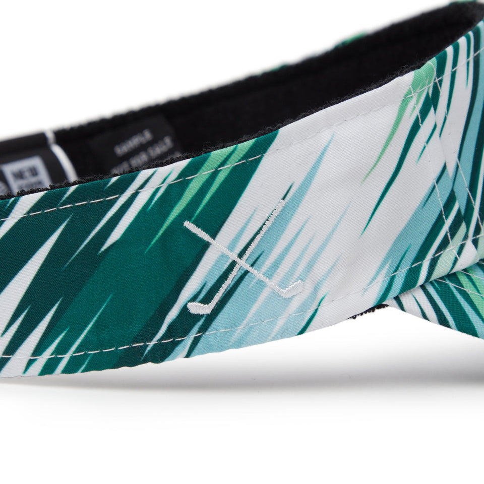 【ゴルフ】サンバイザー Palm Leaf Camo グリーンカモ - 14391263 - OSFM | NEW ERA ニューエラ公式オンラインストア