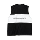 パフォーマンス マッスルタンク Panel Logo ブラック/ホワイト 【 Performance Apparel 】 - 14121982-S | NEW ERA ニューエラ公式オンラインストア