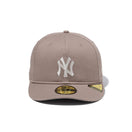 PC 59FIFTY ソフトバックラム ニューヨーク・ヤンキース アッシュブラウン - 14881904-700 | NEW ERA ニューエラ公式オンラインストア