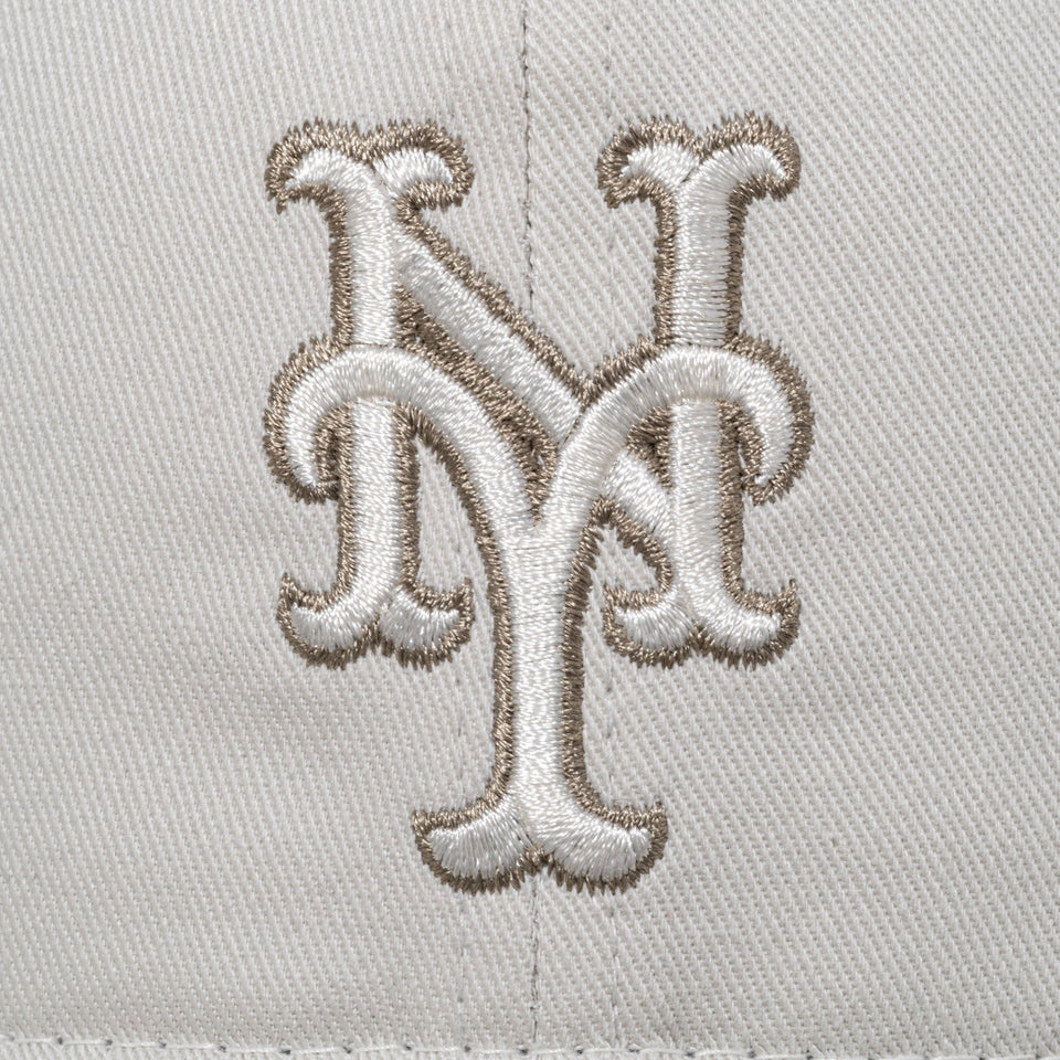 PC 59FIFTY ソフトバックラム ニューヨーク・メッツ ビンテージストーン - 14881905-700 | NEW ERA ニューエラ公式オンラインストア