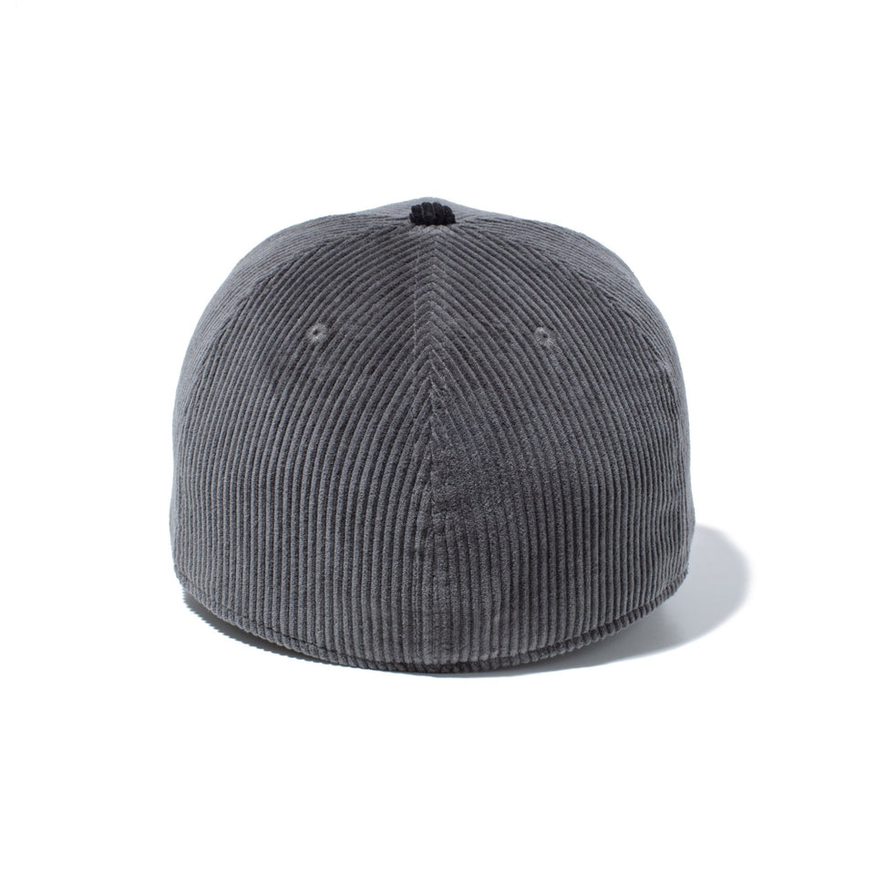 PC 59FIFTY 2 - Tone Corduroy コーデュロイ ベーシック グレー ブラックバイザー - 14866544 - 700 | NEW ERA ニューエラ公式オンラインストア