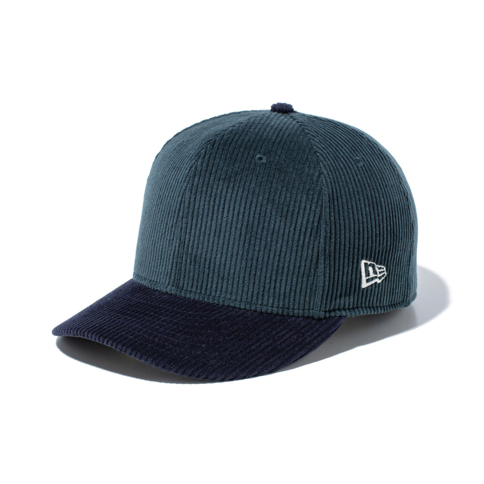 PC 59FIFTY 2 - Tone Corduroy コーデュロイ ベーシック グリーン ネイビーバイザー - 14866545 - 700 | NEW ERA ニューエラ公式オンラインストア