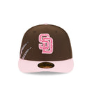 PC 59FIFTY Brains サンディエゴ・パドレス ウォルナット ピンクバイザー - 14866570-700 | NEW ERA ニューエラ公式オンラインストア