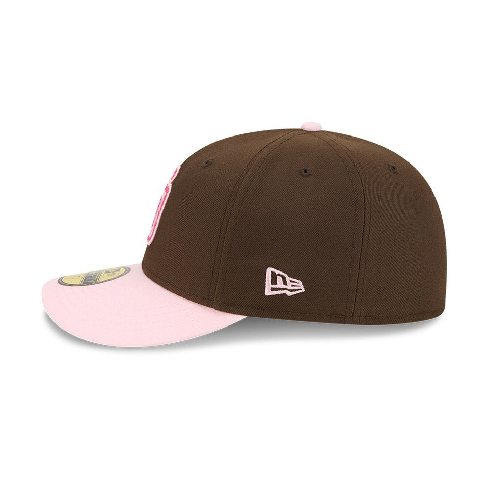 PC 59FIFTY Brains サンディエゴ・パドレス ウォルナット ピンク