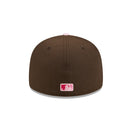 PC 59FIFTY Brains サンディエゴ・パドレス ウォルナット ピンクバイザー - 14866570-700 | NEW ERA ニューエラ公式オンラインストア