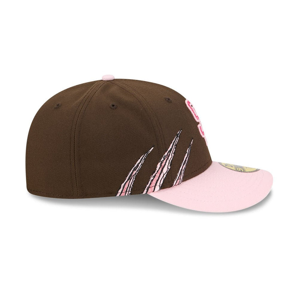 PC 59FIFTY Brains サンディエゴ・パドレス ウォルナット ピンク