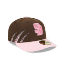 PC 59FIFTY Brains サンディエゴ・パドレス ウォルナット ピンクバイザー - 14866570-700 | NEW ERA ニューエラ公式オンラインストア