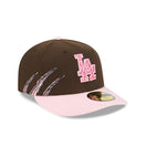 PC 59FIFTY Brains ロサンゼルス・ドジャース ウォルナット ピンクバイザー - 14866572-700 | NEW ERA ニューエラ公式オンラインストア