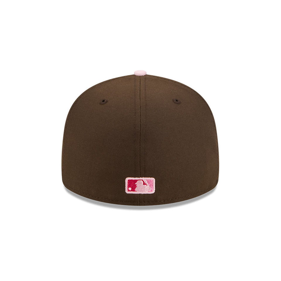 PC 59FIFTY Brains ロサンゼルス・ドジャース ウォルナット ピンクバイザー - 14866572-700 | NEW ERA ニューエラ公式オンラインストア