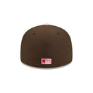 PC 59FIFTY Brains ロサンゼルス・ドジャース ウォルナット ピンクバイザー - 14866572-700 | NEW ERA ニューエラ公式オンラインストア