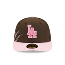 PC 59FIFTY Brains ロサンゼルス・ドジャース ウォルナット ピンクバイザー - 14866572-700 | NEW ERA ニューエラ公式オンラインストア