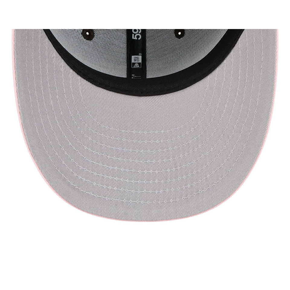 PC 59FIFTY Brains ボストン・レッドソックス ウォルナット ピンクバイザー - 14866573-700 | NEW ERA ニューエラ公式オンラインストア