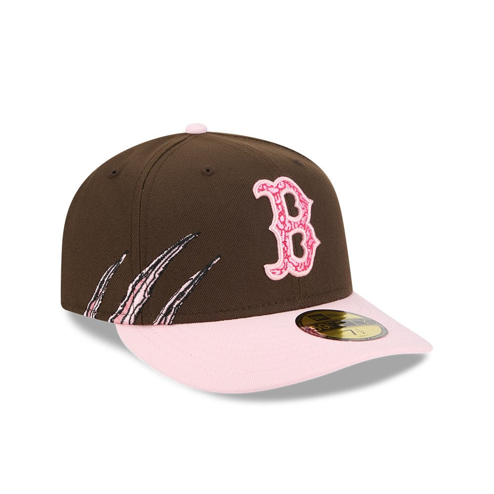 PC 59FIFTY Brains ボストン・レッドソックス ウォルナット ピンク
