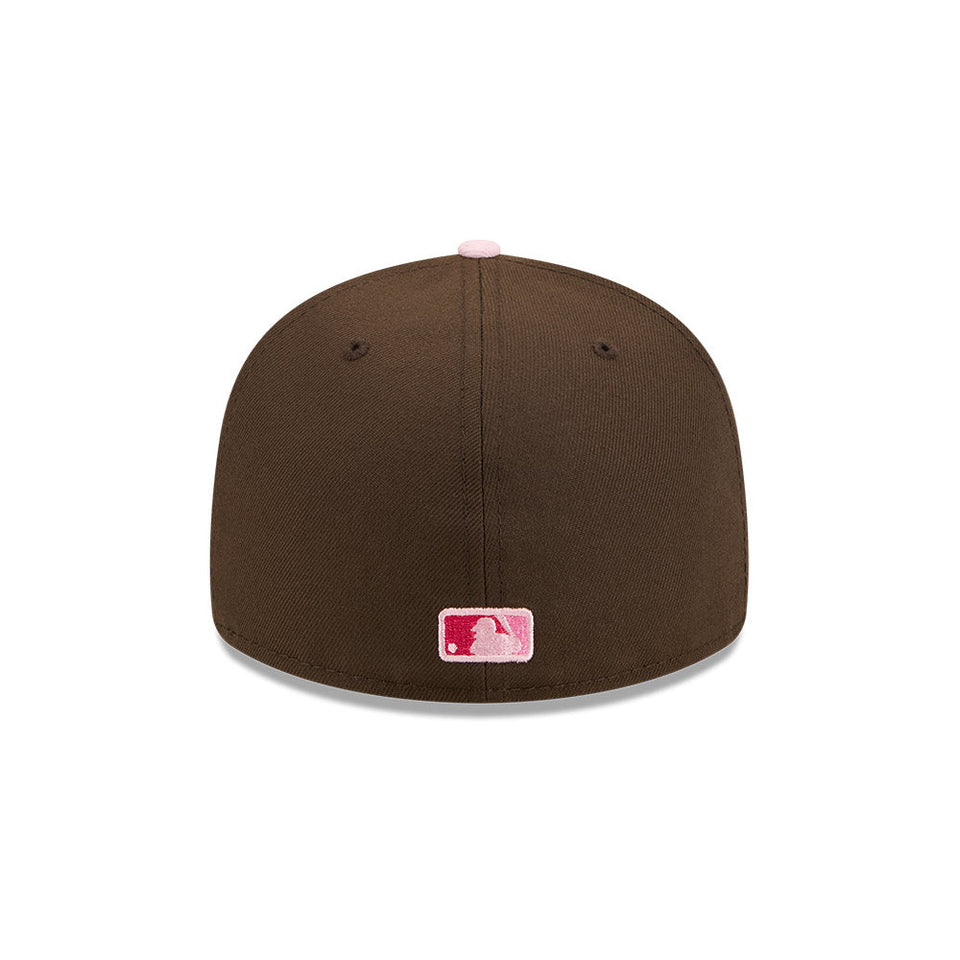 PC 59FIFTY Brains ボストン・レッドソックス ウォルナット ピンク