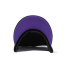 PC 59FIFTY Color Variation クラシックロゴ ブラック × パープル - 14909272-700 | NEW ERA ニューエラ公式オンラインストア