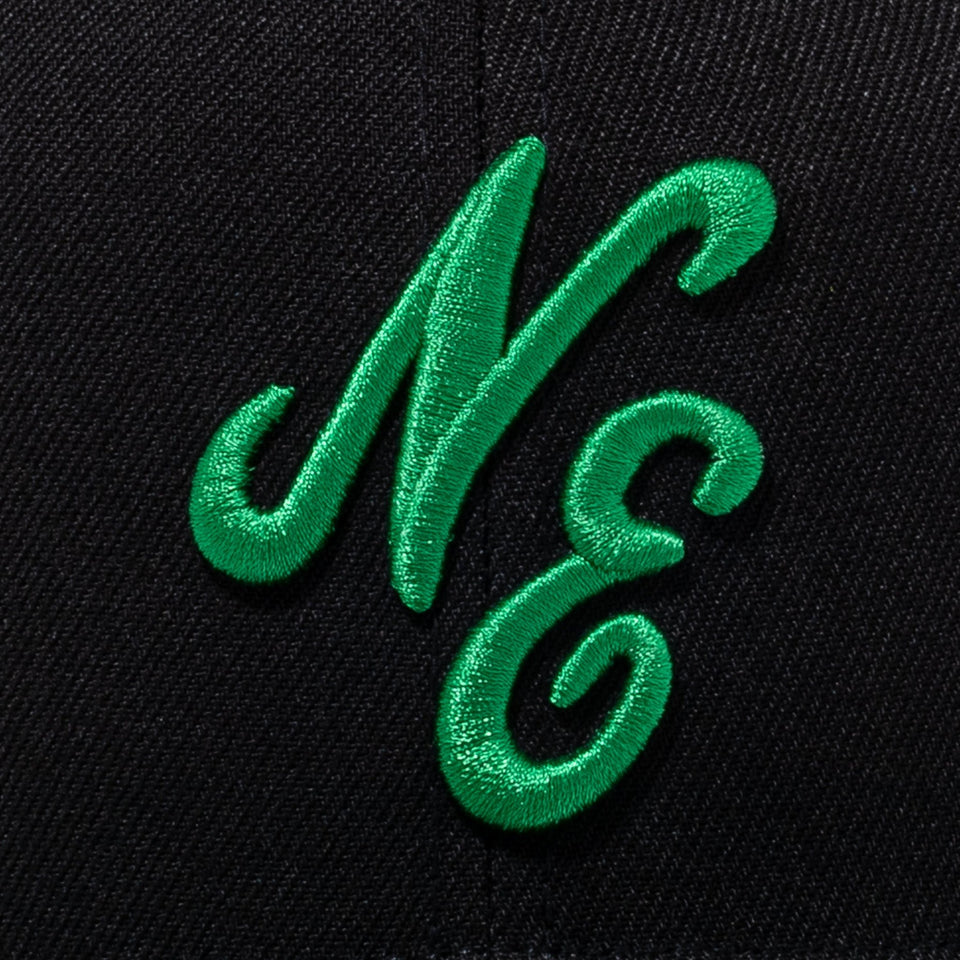 PC 59FIFTY Color Variation クラシックロゴ ブラック × グリーン - 14909274-700 | NEW ERA ニューエラ公式オンラインストア