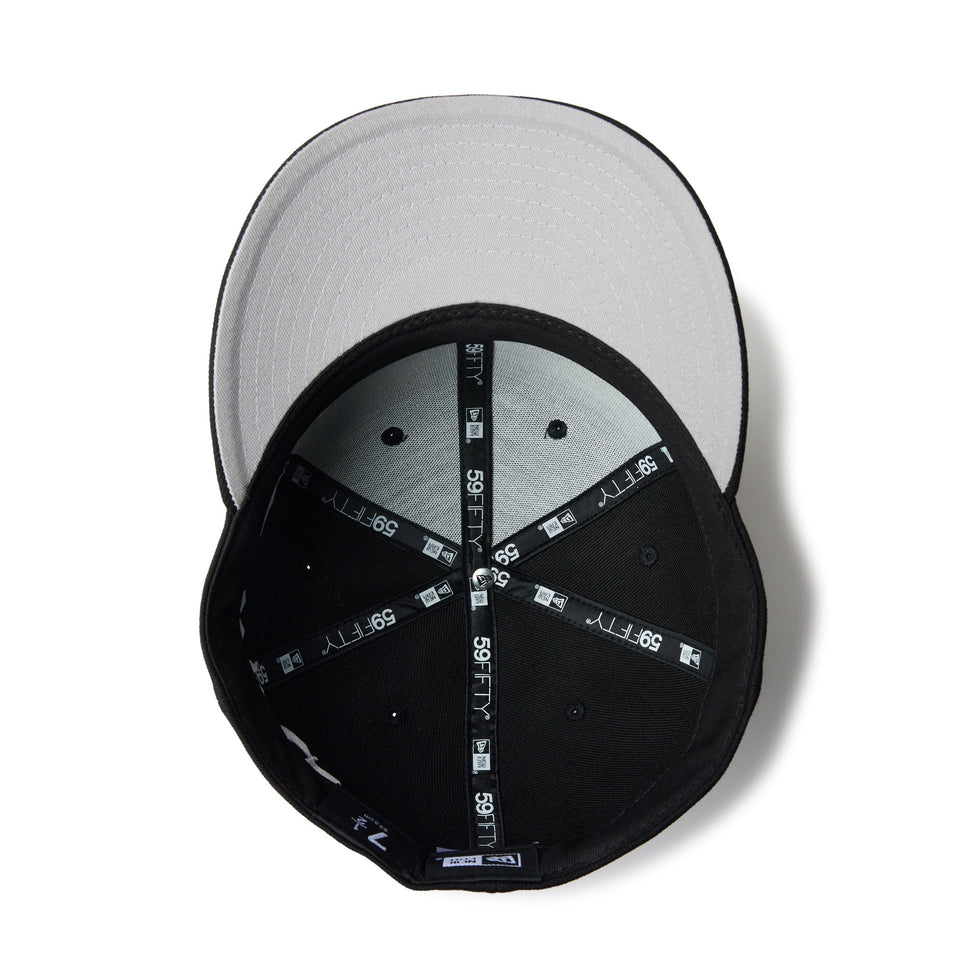 PC 59FIFTY Essential オールドイングリッシュロゴ ブラック - 14388383 - 700 | NEW ERA ニューエラ公式オンラインストア