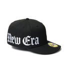 PC 59FIFTY Essential オールドイングリッシュロゴ ブラック - 14388383 - 700 | NEW ERA ニューエラ公式オンラインストア