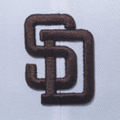 PC 59FIFTY Ice Age サンディエゴ・パドレス クーパーズタウン オプティックホワイト スノーグレーバイザー - 14908176-700 | NEW ERA ニューエラ公式オンラインストア