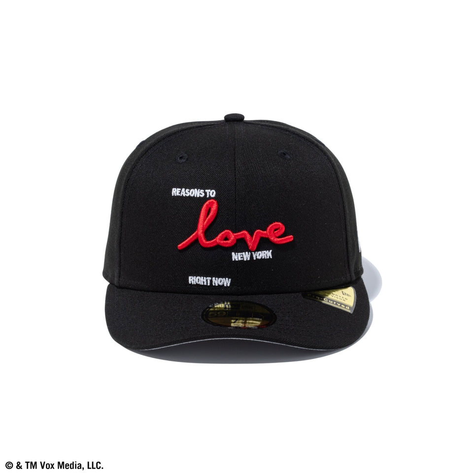 PC 59FIFTY New York Magazine LOVE ブラック | ニューエラ