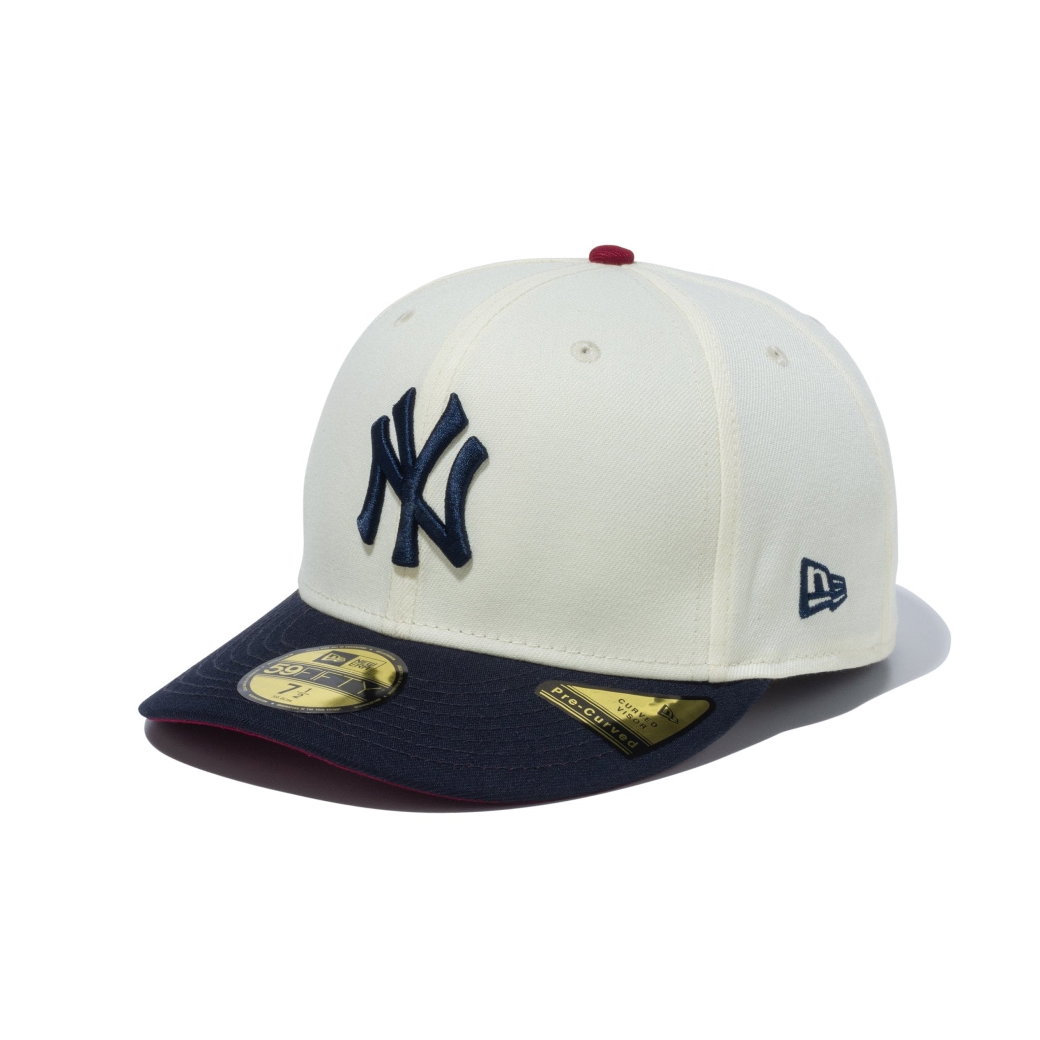 PC 59FIFTY Stars & Stripes ニューヨーク・ヤンキース クローム ネイビーバイザー 8