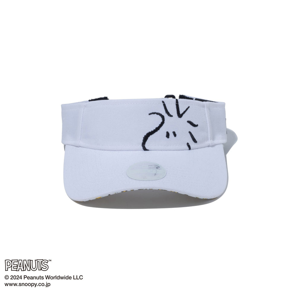 Women's サンバイザー ロングバイザー PEANUTS ピーナッツ