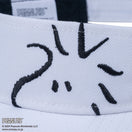 【ゴルフ】サンバイザー ロングバイザー PEANUTS ピーナッツ ホワイト - 14124301-OSFM | NEW ERA ニューエラ公式オンラインストア