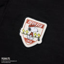 【ゴルフ】 ラグビーシャツ PEANUTS ピーナッツ ワッペン ブラック - 14344458 - S | NEW ERA ニューエラ公式オンラインストア