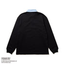 【ゴルフ】 ラグビーシャツ PEANUTS ピーナッツ ワッペン ブラック - 14344458 - S | NEW ERA ニューエラ公式オンラインストア