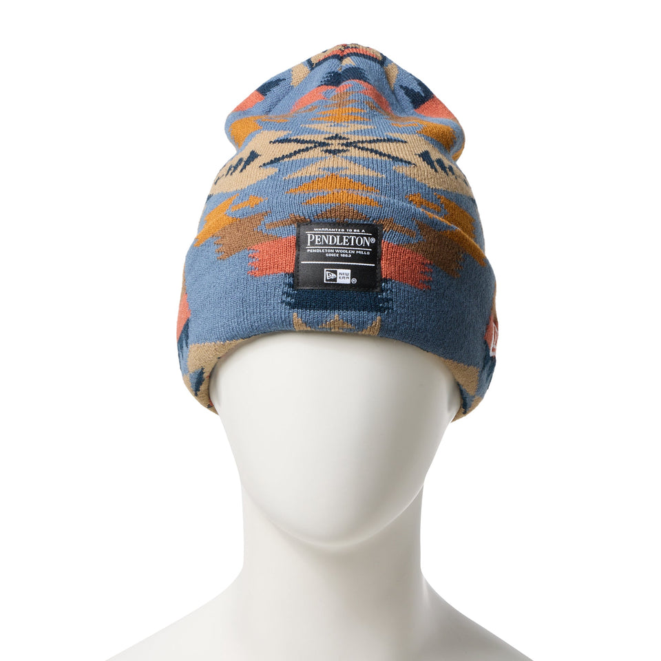 ベーシック カフニット Pendleton ペンドルトン ネイビー - 14699389 - OSFM | NEW ERA ニューエラ公式オンラインストア